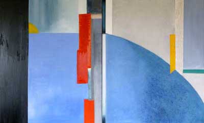 viel blau